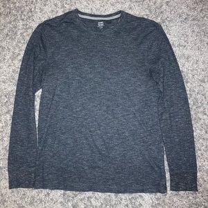 Grey Long Sleeve Thermal Shirt